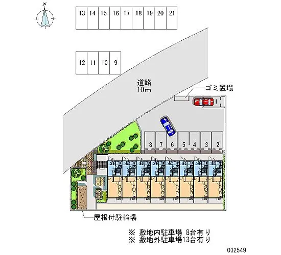 ★手数料０円★千葉市花見川区幕張町　月極駐車場（LP）